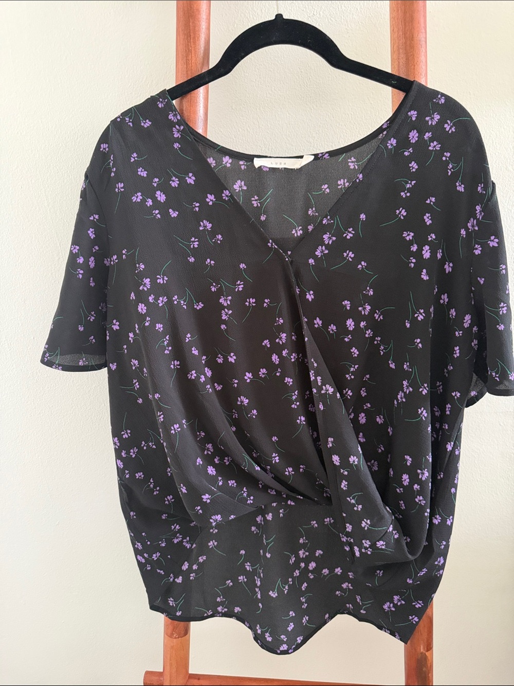 Cottagecore high low blouse